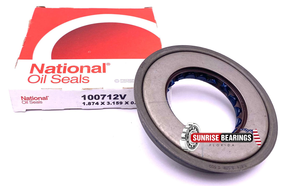National USA 100712V Differential Pinion Seal-4WD 1.889" x 3.164 x 0.525"