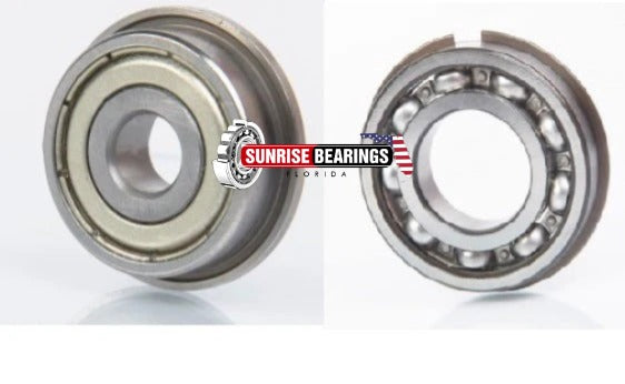 NSK 6201 Z NR Ball Bearing Metal Shielded One side + SNAP RING 12x32x10 mm