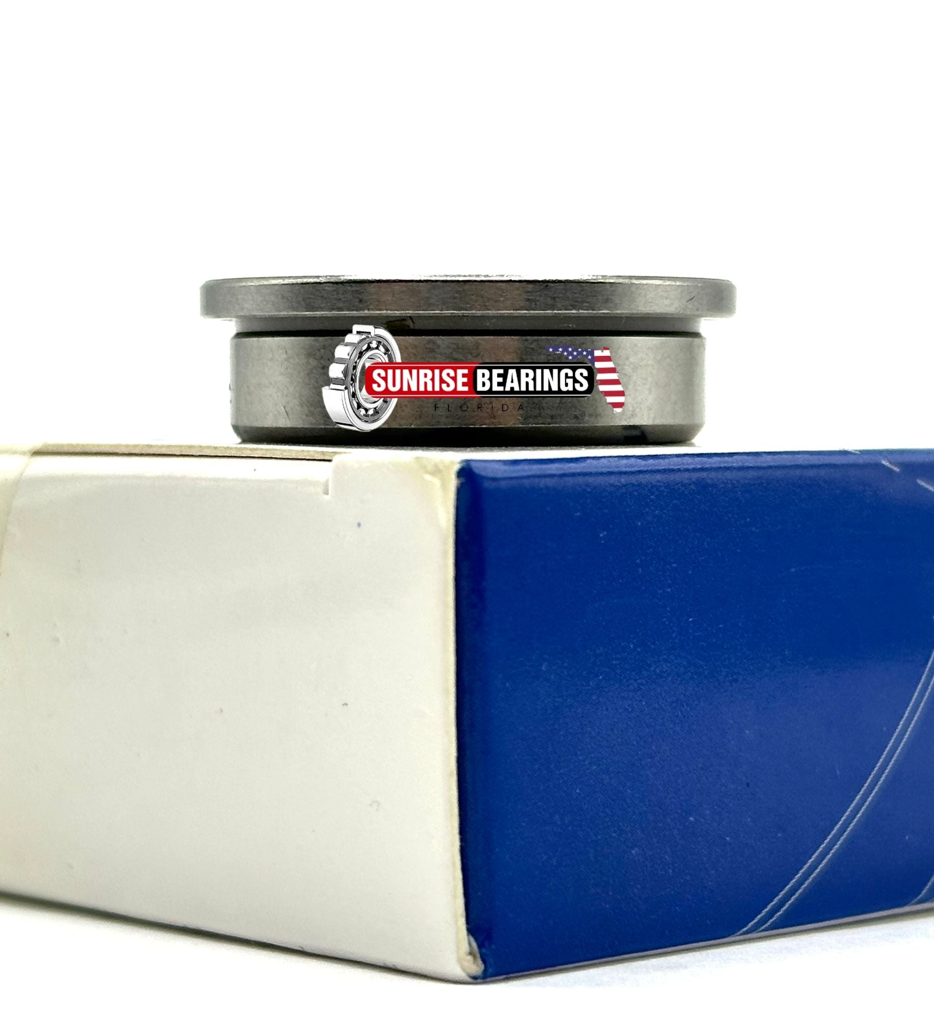 ZEN F608 ZZ Deep Groove Ball Bearing, Flange on outer ring 8x22x7