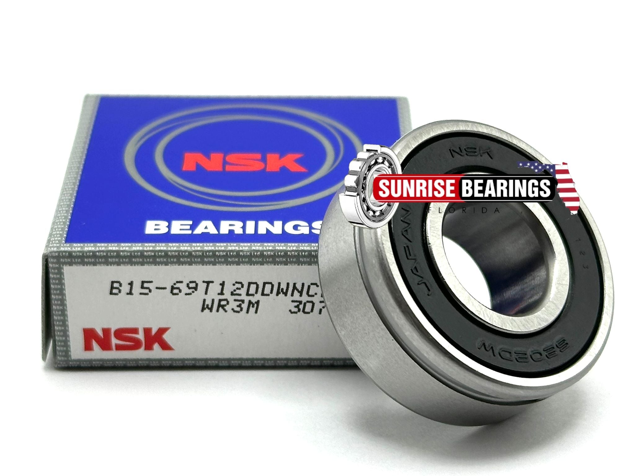 NSK MADE IN JAPAN B15-69 Alternator Bearing Genuine 15x35x13 mm