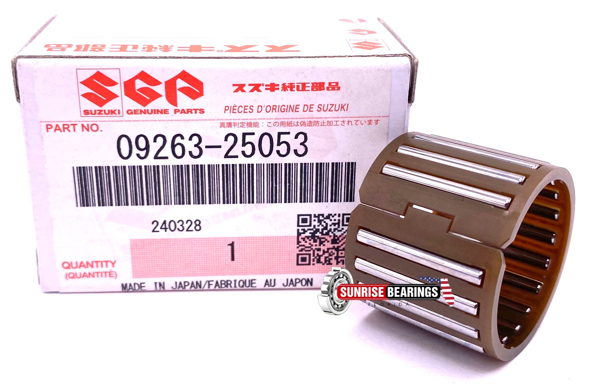 Genuine Suzuki Bearing 09263-25053 24284-60B20 96059927 25x30x21.8