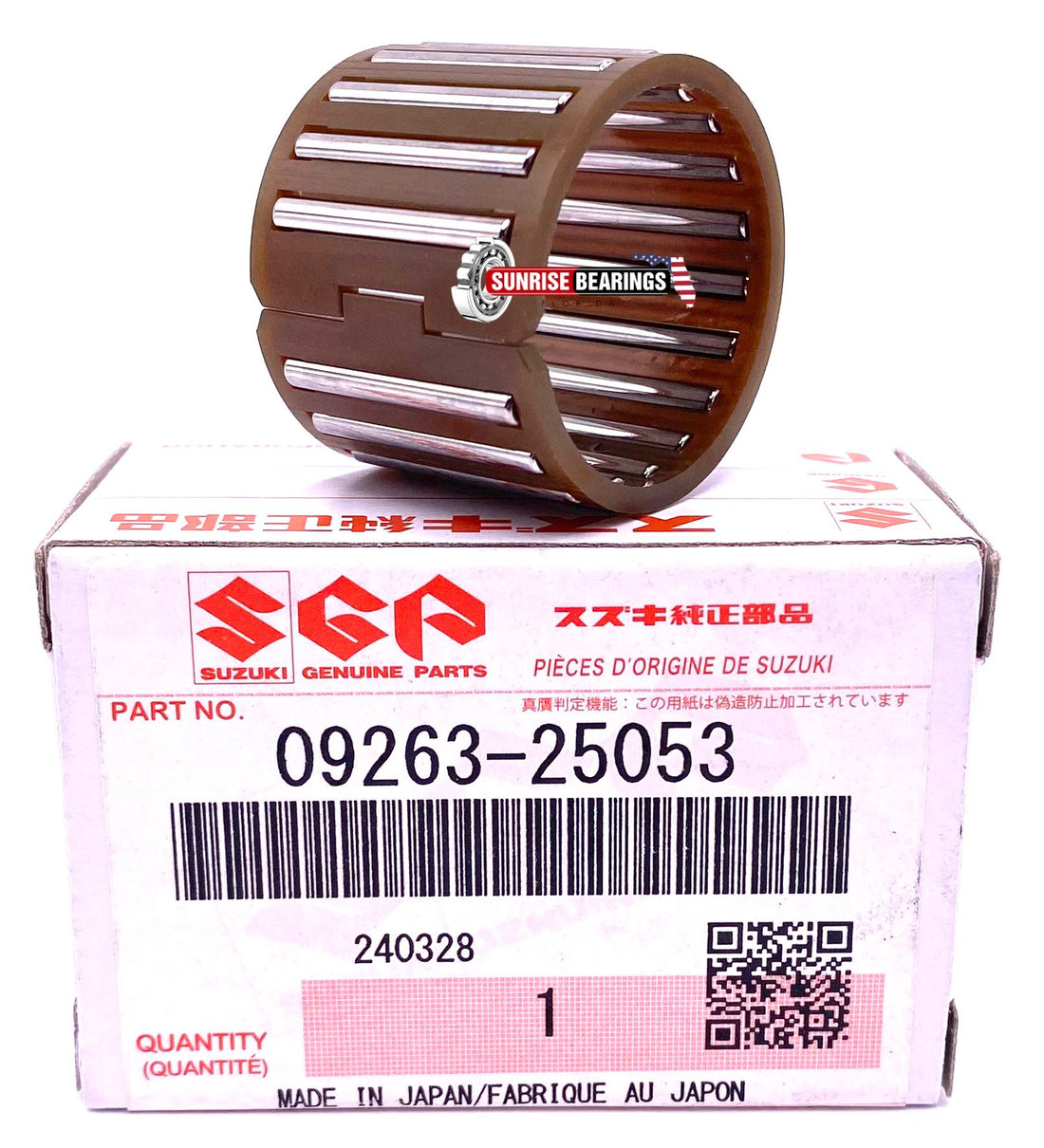 Genuine Suzuki Bearing 09263-25053 24284-60B20 96059927 25x30x21.8 mm