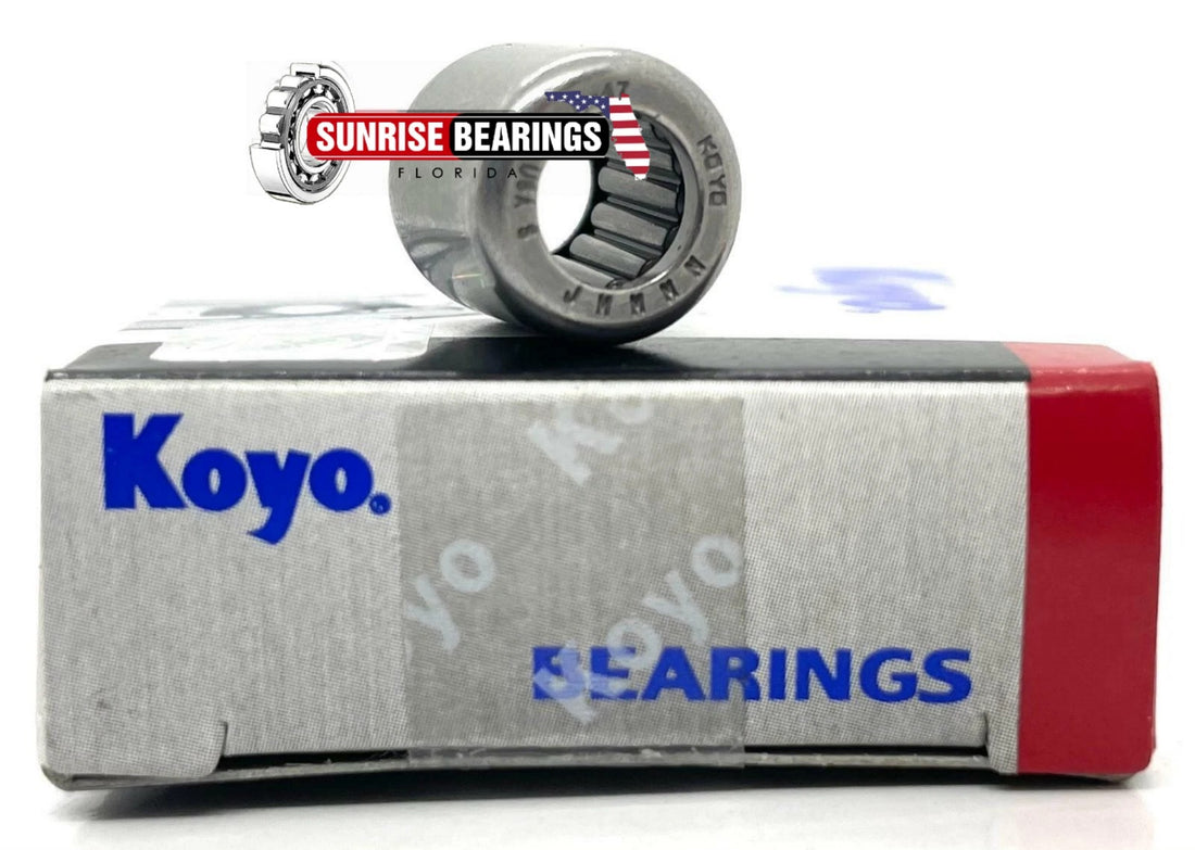 Koyo B47 Needle Roller Bearing 187759 1/4" ID, 7/16" OD