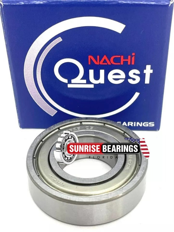 NACHI 6003 Z C3 Ball Bearing, Metal Shielded One Side, Open One