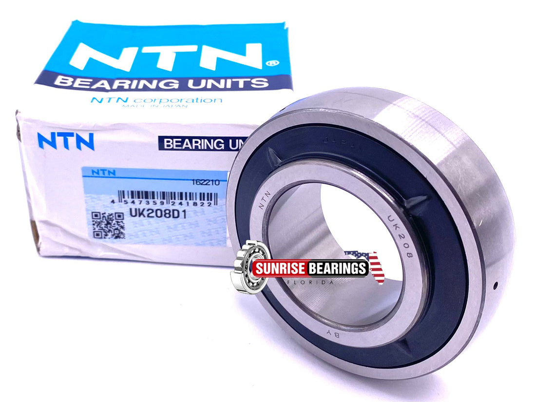 NTN Japan UK208D1 Radial Insert Ball Bearing 35x80x31 mm