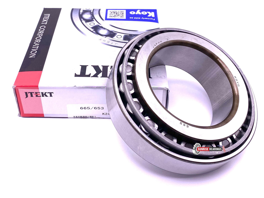 KOYO Japan 665/653 Tapered Roller Bearing Cone and Race 85.725x146.050x41.275 mm