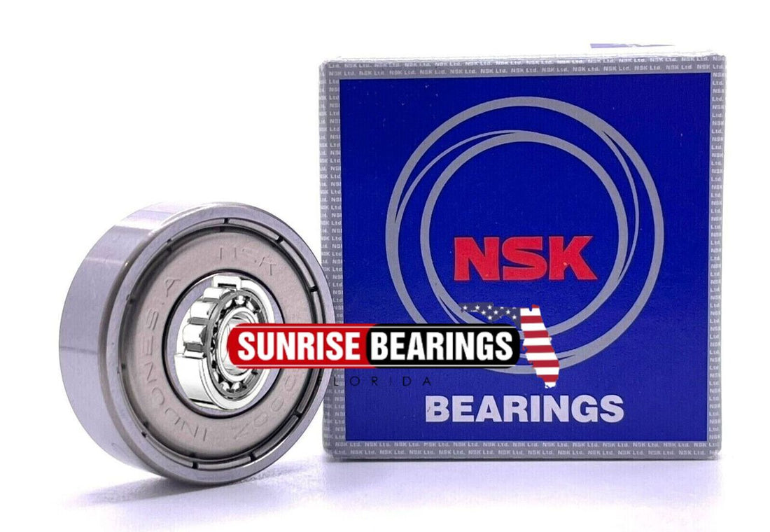NSK 6000 ZZ CM DEEP GROOVE BALL BEARING, METAL SHIELDED 10x26x8 mm