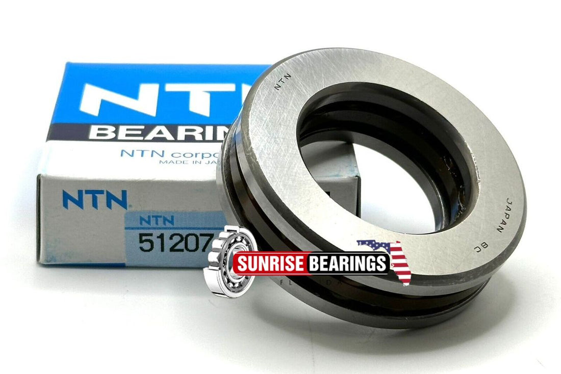 NTN JAPÓN 51207 RODAMIENTO DE BOLAS DE EMPUJE SIMPLE DIRECCIÓN 35x62x18mm