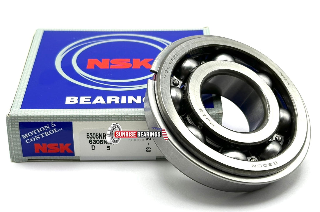 NSK - Deep groove ball bearings 6306  ZNR