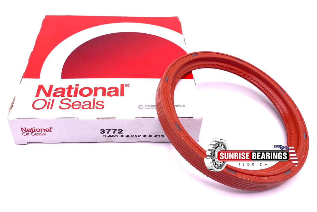 National 3772 Engine Crankshaft Rear Main Seal - 34611 47753