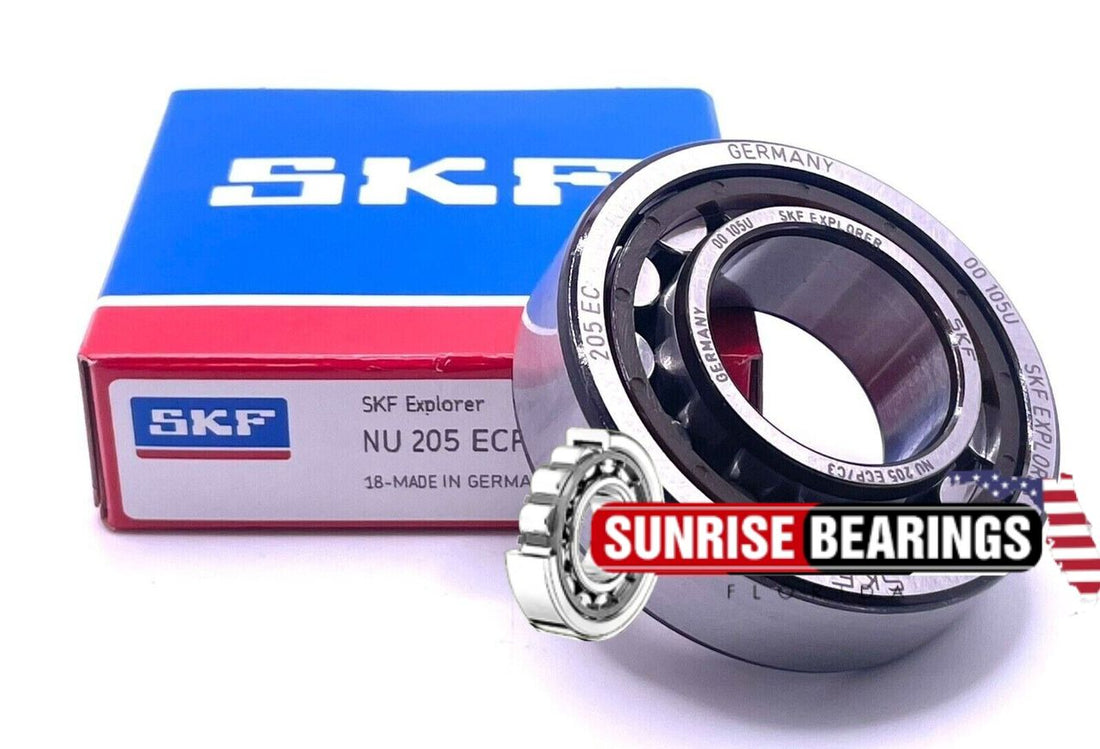 SKF - Cylindrical roller bearings NU205  ECP/C3