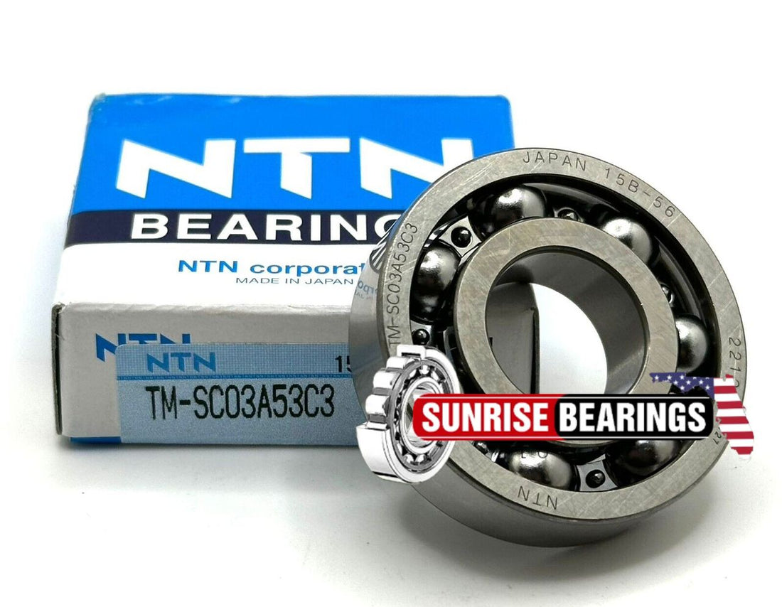 NTN JAPAN SC03A53 C3 BALL BEARING 17x40x10mm for KAWASAKI 92045-1334