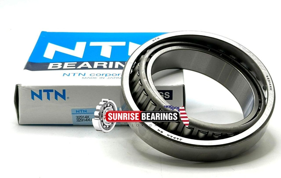 NTN JAPAN 32914 X TAPERED ROLLER BEARING 70x100x20mm 32914 XU