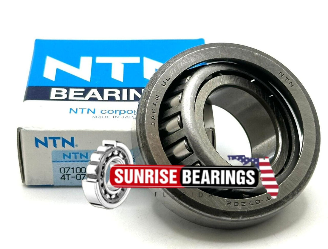 NTN JAPAN 07100/07205 TAPERED ROLLER BEARING 25.4x52x15.11 mm