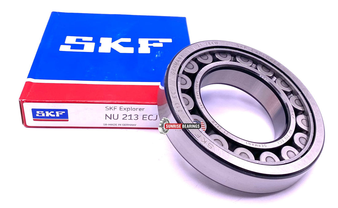 SKF Germany NU213 ECJ Cylindrical Roller Bearing – Single Row 65x120x23