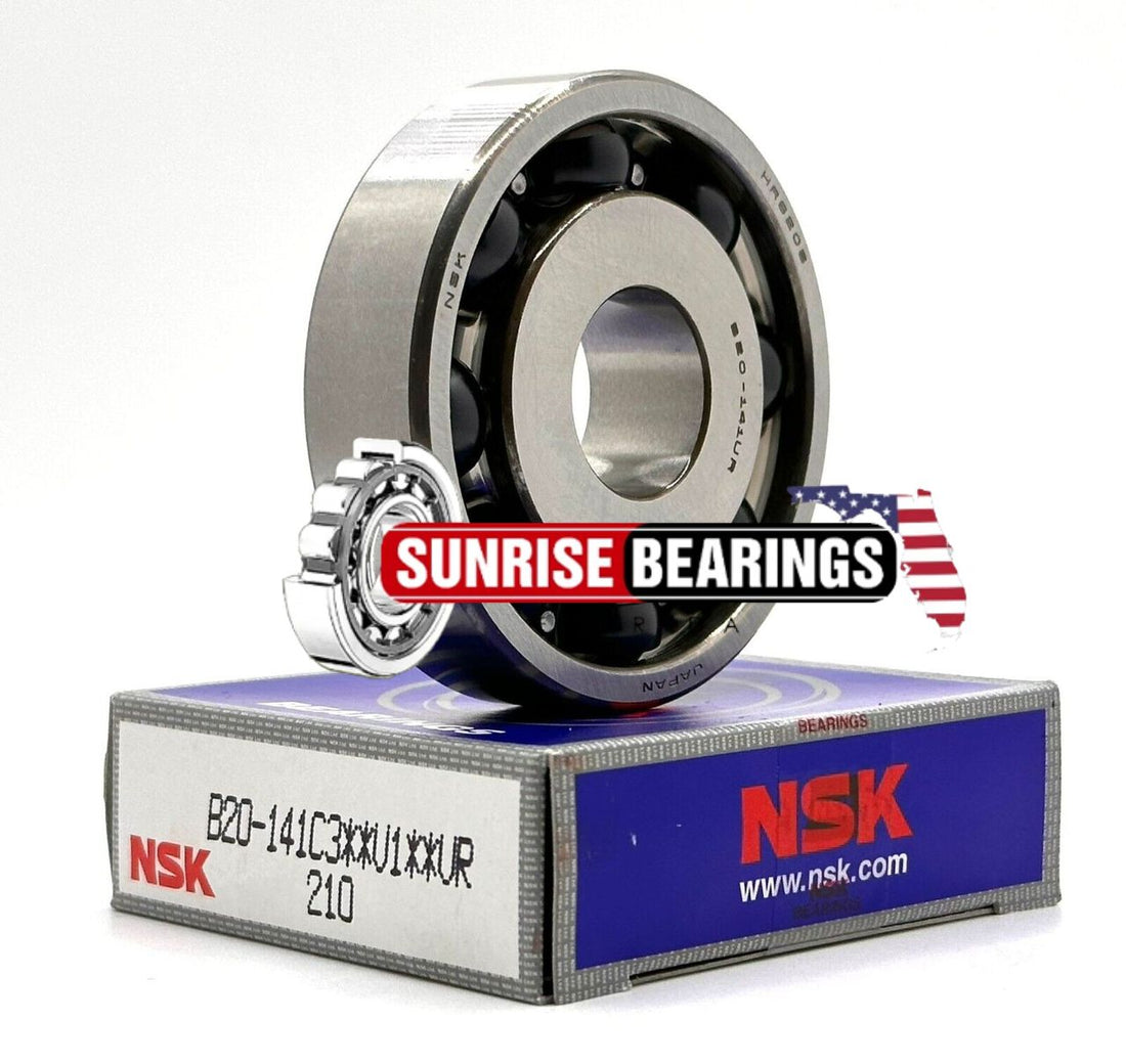 NSK Japan B20-141C3 KOYO 6206R-4C3 Manual Transmission Ball Bearing 20X62X16 mm