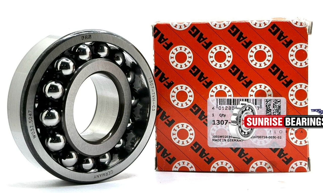 FAG Germany 1307 TVH C3 Self-Aligning Ball Bearing 35x80x21mm