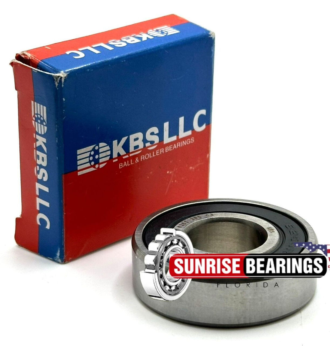 Kbs 6203 2Rs Deep Groove Ball Bearing, Rubber Sealed 17X40X12 6203Ddu