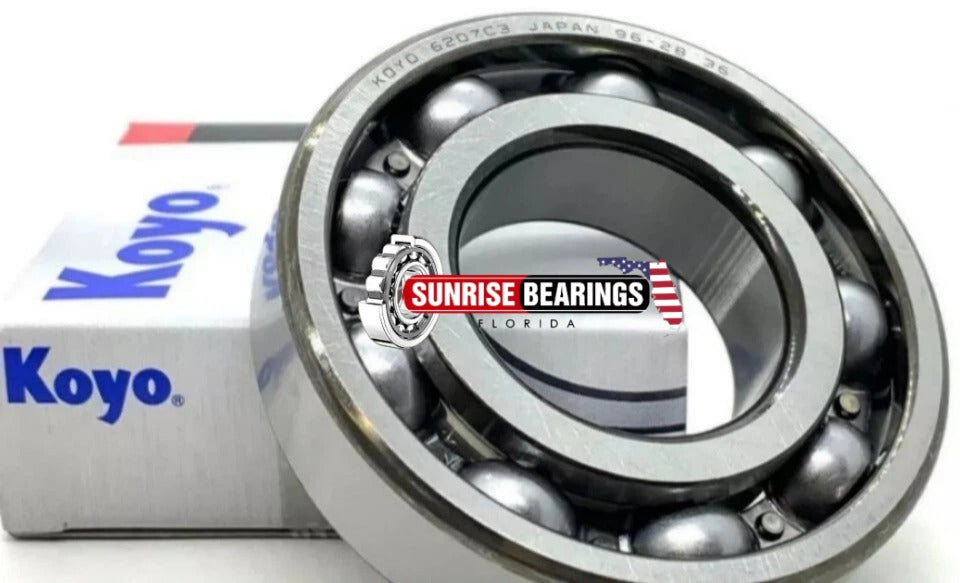 KOYO Japan 6215 C4 Deep Groove Ball Bearing, OPEN Type, No Seals 75x130x25 mm