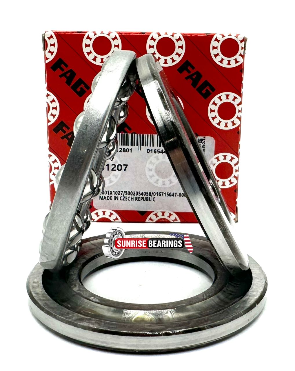 FAG 51207 AXIAL DEEP GROOVE BALL BEARING 35x62x18 mm