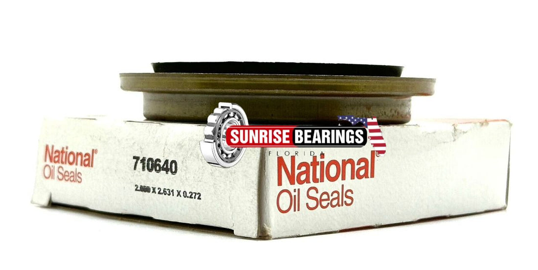 National Oil Seals 710640 Front Wheel Seal