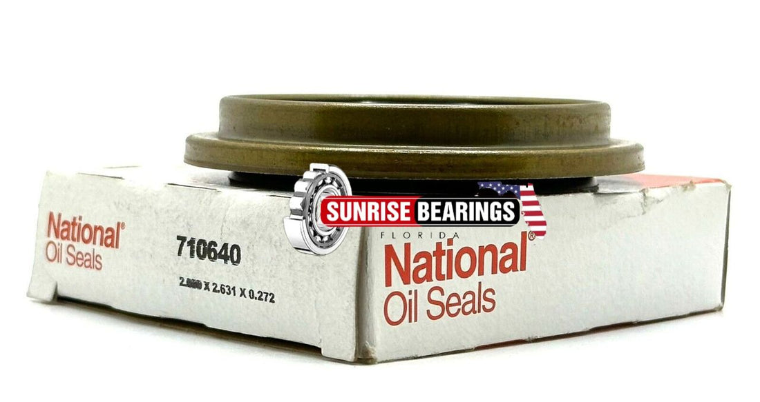 National Oil Seals 710640 Front Wheel Seal