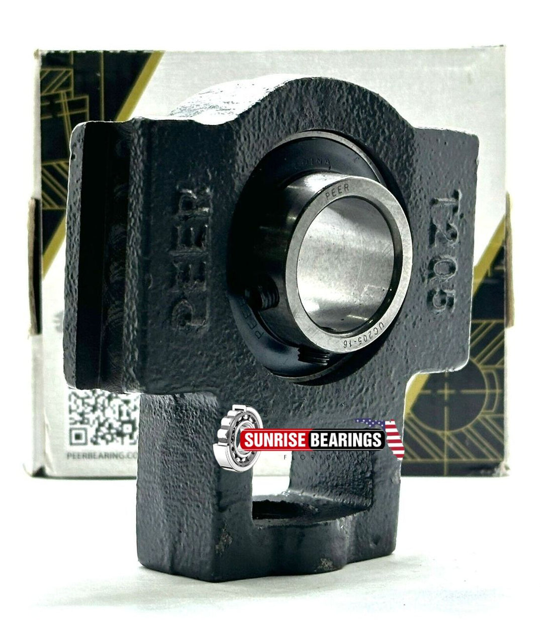 PEER UCT205-16-17/32 25,4 x 88,9 x 34 mm HOUSING/BEARING ASSY 1" Bore, 17/32"