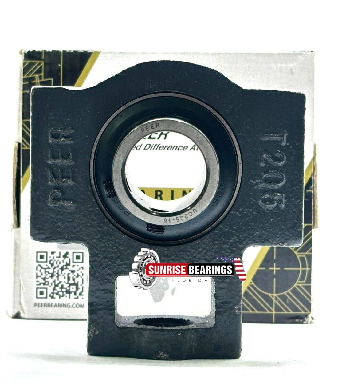PEER UCT205-16-17/32 25,4 x 88,9 x 34 mm HOUSING/BEARING ASSY 1" Bore, 17/32"