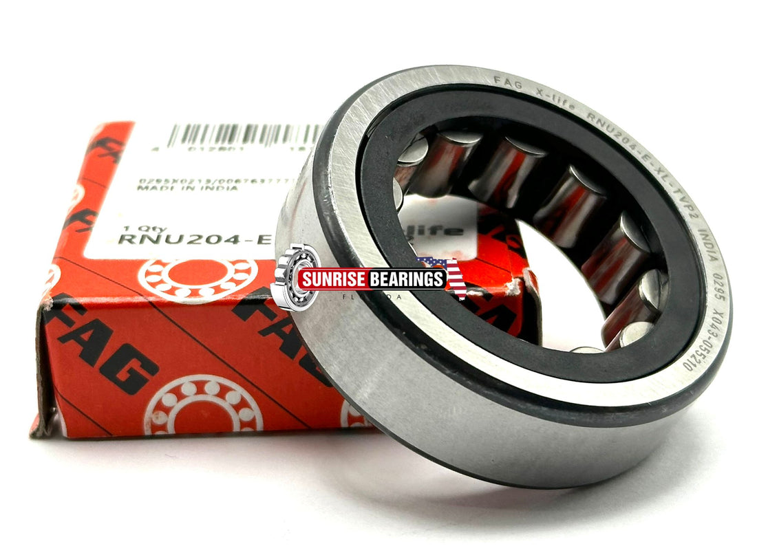 FAG RNU204 E XL TVP2  Cylindrical Roller Bearing 26.5x47x14 mm