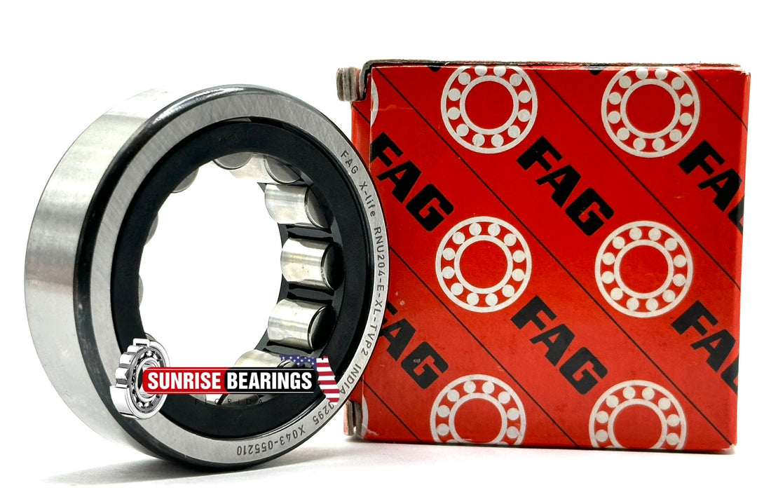 FAG RNU204 E XL TVP2  Cylindrical Roller Bearing 26.5x47x14 mm