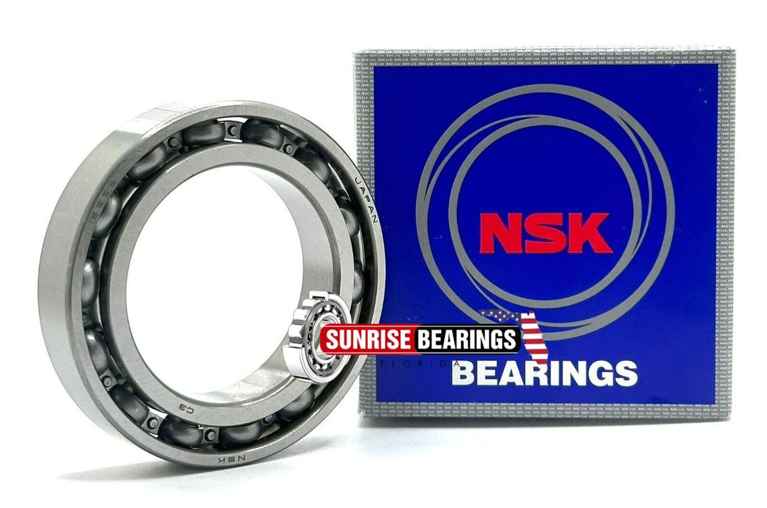 NSK 61908 C3 MADE IN JAPAN BEARING 6908 OPEN TYPE, NO SEALS 40x62x12 mm