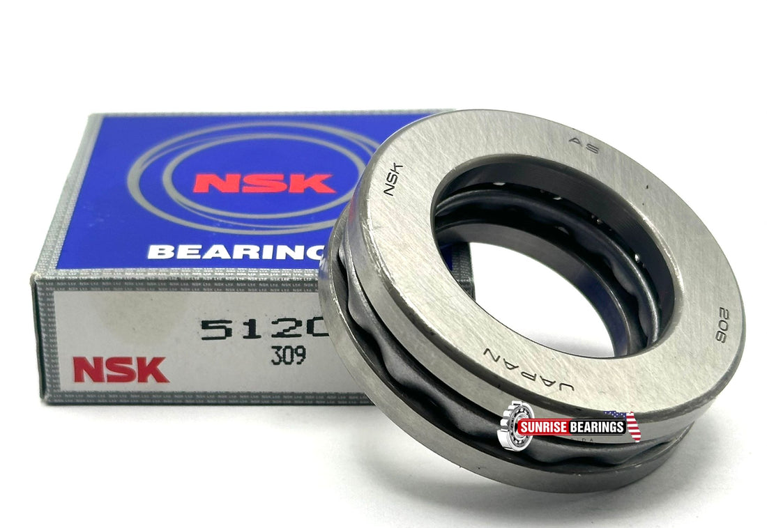 NSK 51206 THRUST BALL BEARING 30x52x16mm