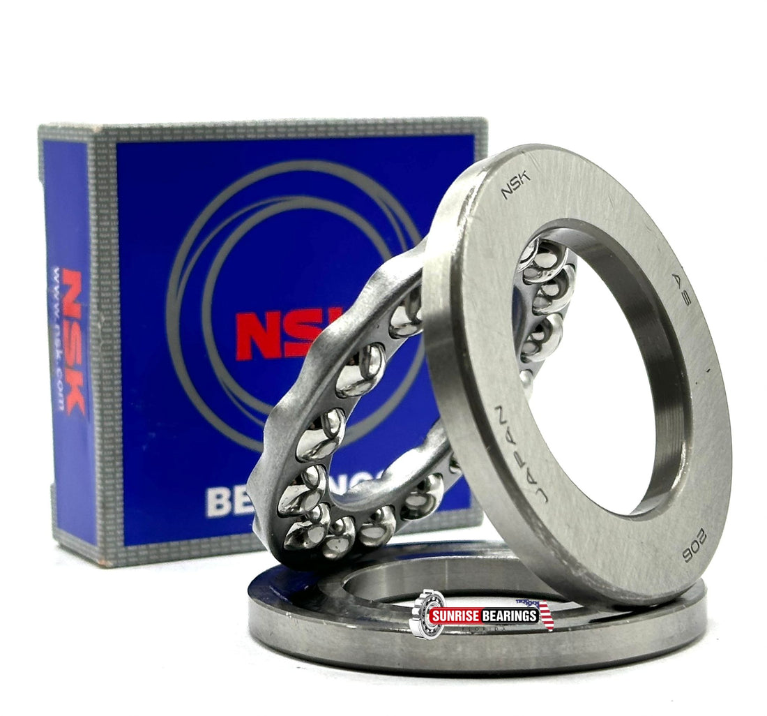 NSK 51206 THRUST BALL BEARING 30x52x16mm