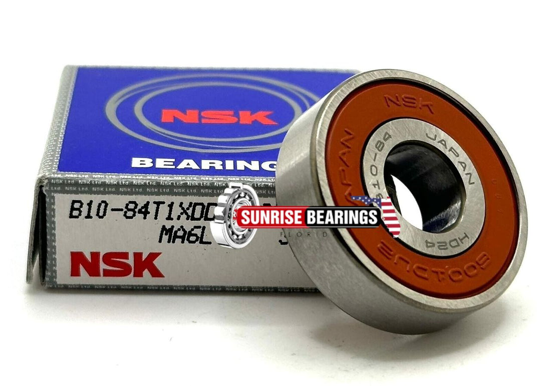 NSK Japan B10-84 T1Xddu Ball Bearing, Rubber Sealed 16100-2Rs 10X28X8 mm