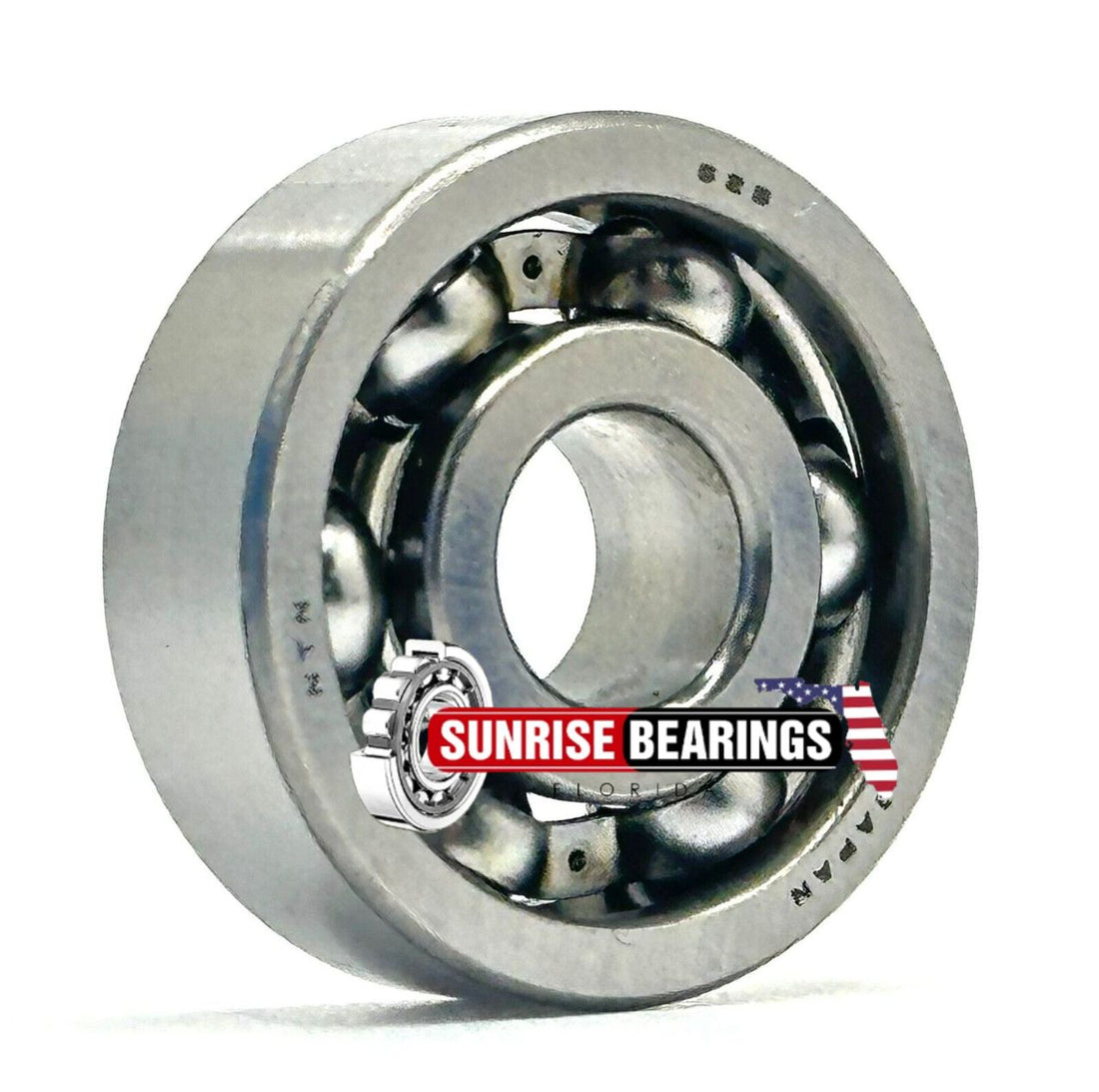 NTN  Japan 628 Deep Groove Ball Bearing, Open Type, No Seals 8X24X8 mm