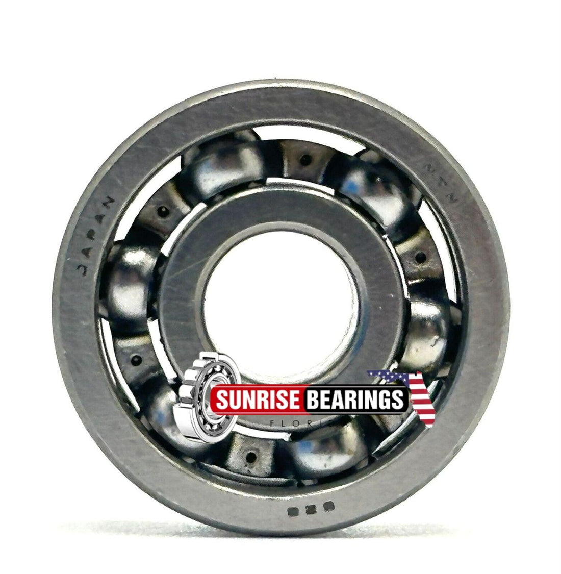 NTN  Japan 628 Deep Groove Ball Bearing, Open Type, No Seals 8X24X8 mm