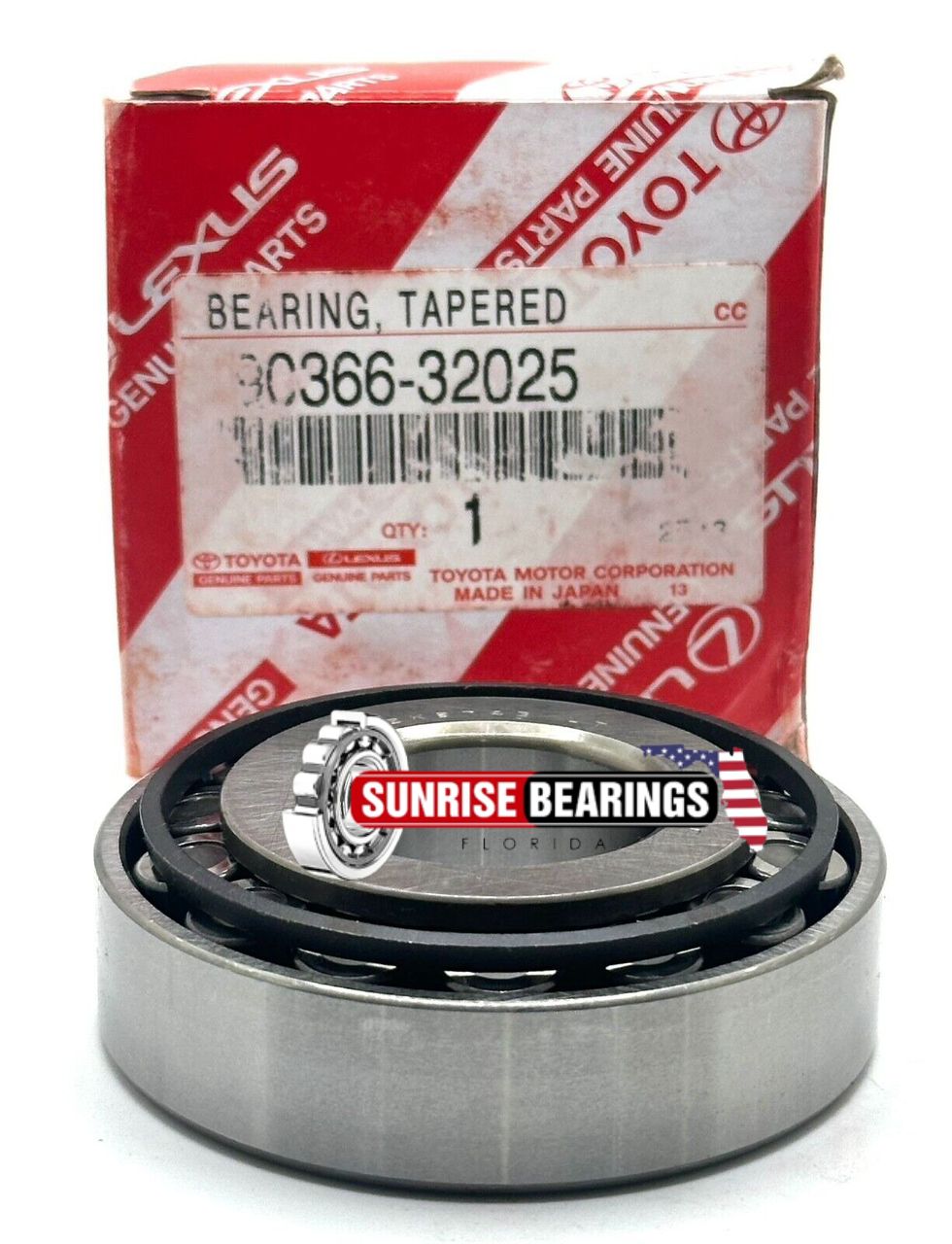 NACHI 32KB743 DIFFERENTIAL BEARING for TOYOTA 90366-32025 2524AA010