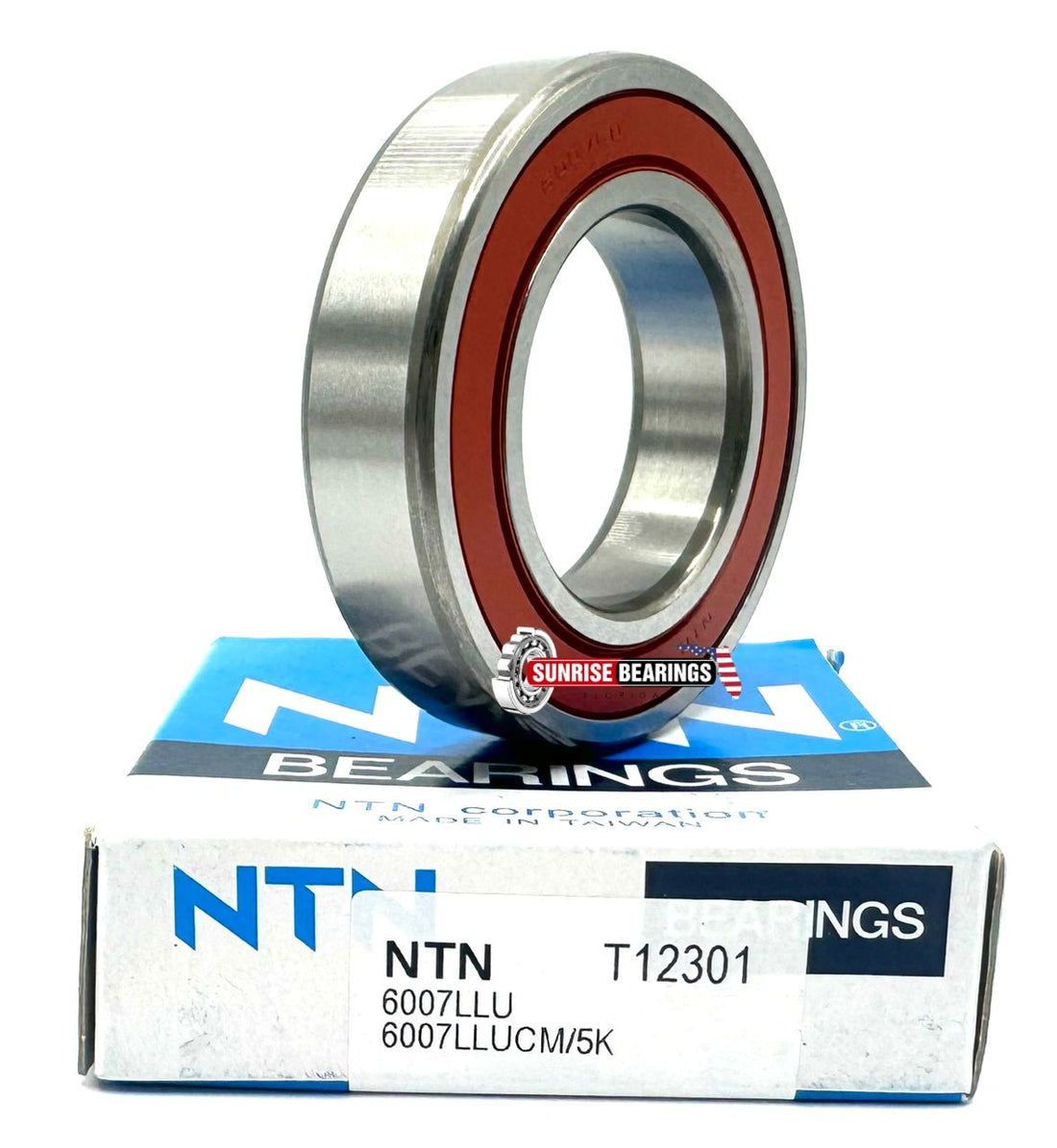 NTN 6007 LLU CM BALL BEARING RUBBER SEALED 6007 2RS 6007 RS 6007 DDU 35x62x14 mm