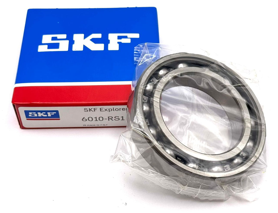 SKF 6010 RS1 Deep Groove Ball Bearing, OPEN ONE SIDE 50x80x16 mm