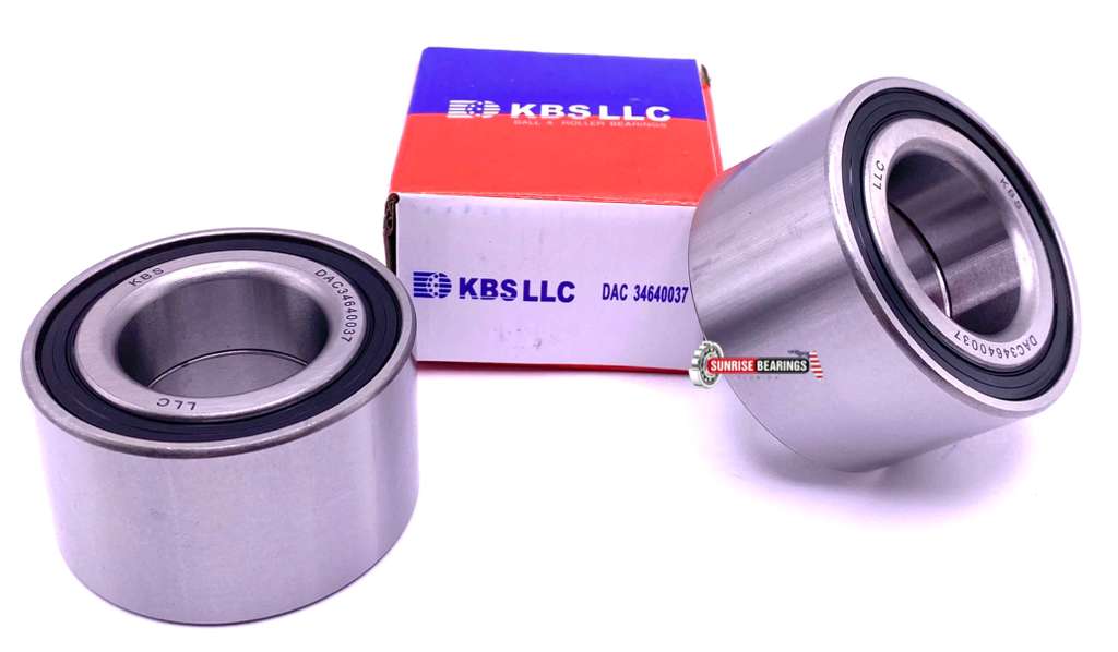 QTY. 02 KBS 510066 Front Wheel Bearings Aveo Jetta Rabbit SET35 34x64x37 mm