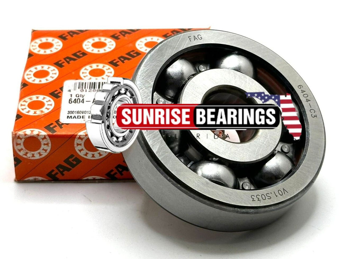 FAG - Deep groove ball bearings 6404 -C3
