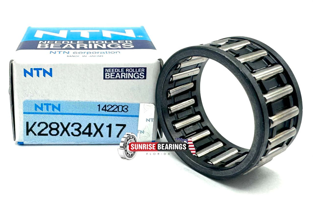 NTN K28x34x17 NEEDLE ROLLER BEARING 28x34x17 mm