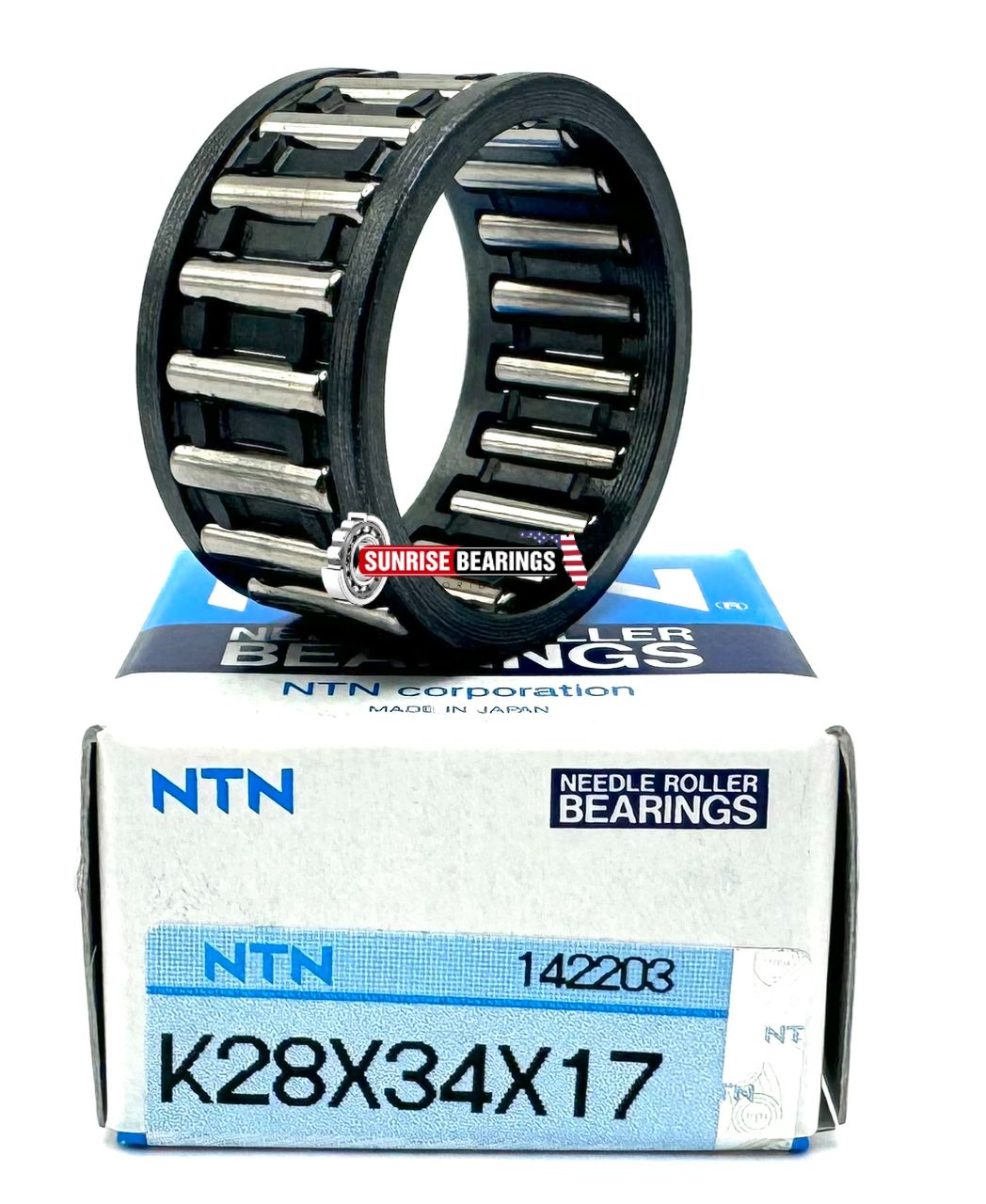 NTN K28x34x17 NEEDLE ROLLER BEARING 28x34x17 mm