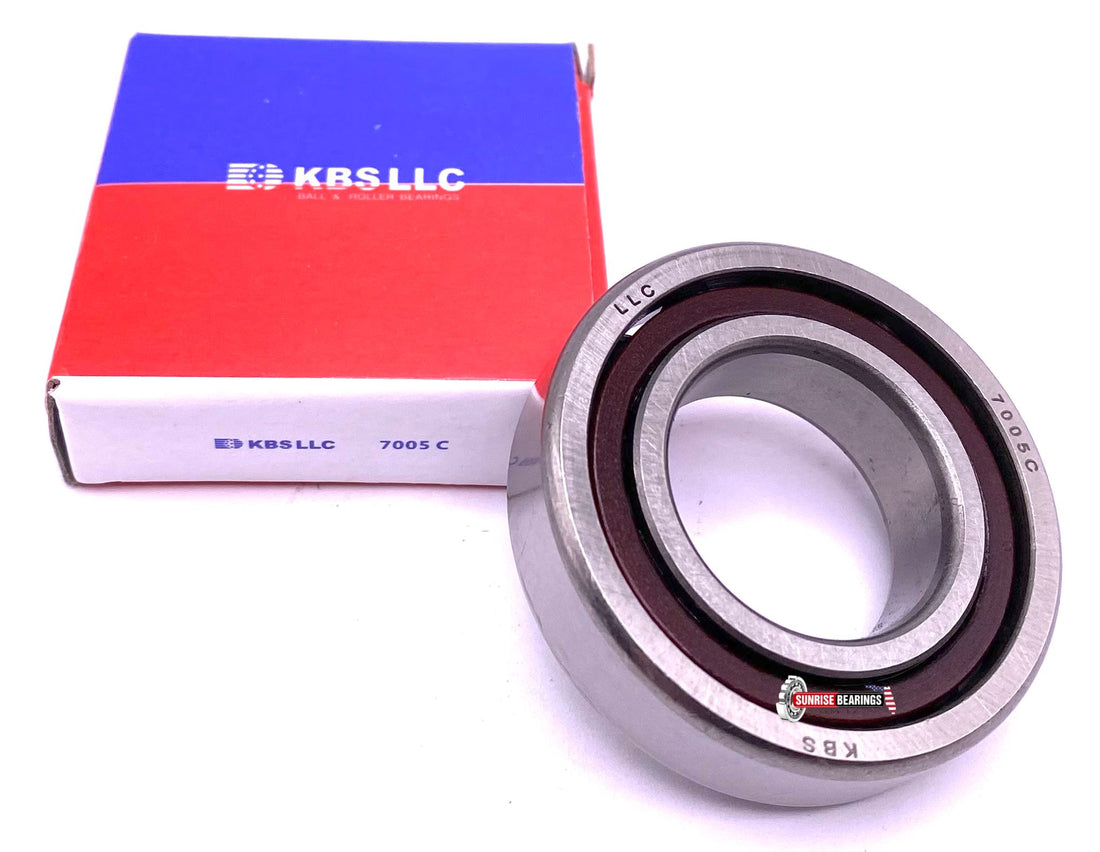 KBS 7005C Angular Contact Ball Bearings 25x47x12 mm