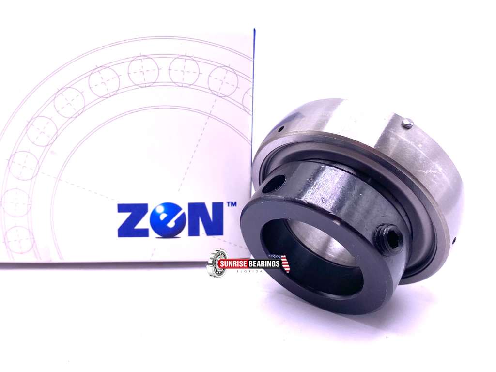 ZEN AEL206-102 LM Insert Ball Bearing for Housings YET206-102 1 1/8" ID