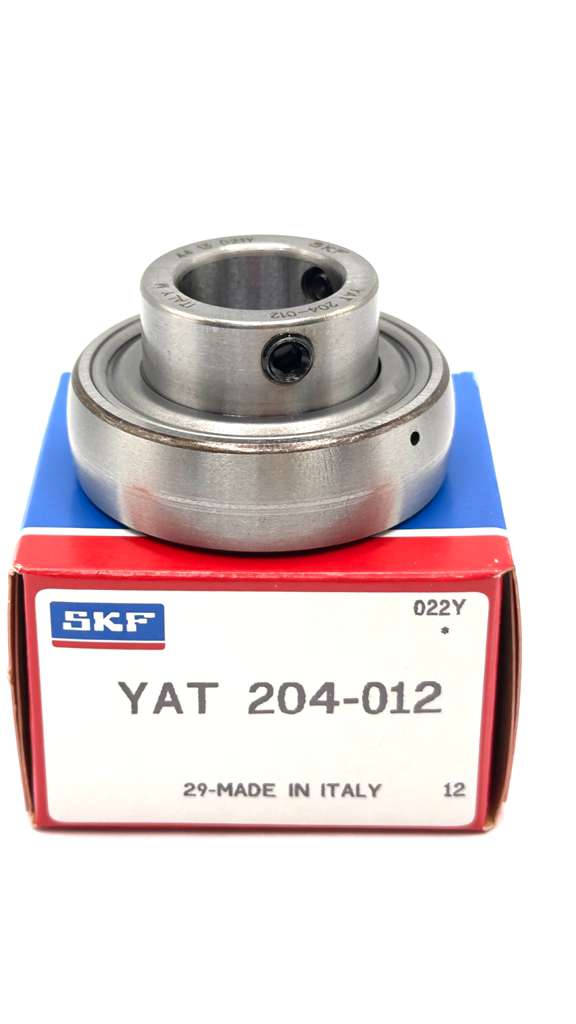 SKF YAT 204-012 Insert Ball Bearing 3/4" Bore 19.05x47x25.5 mm