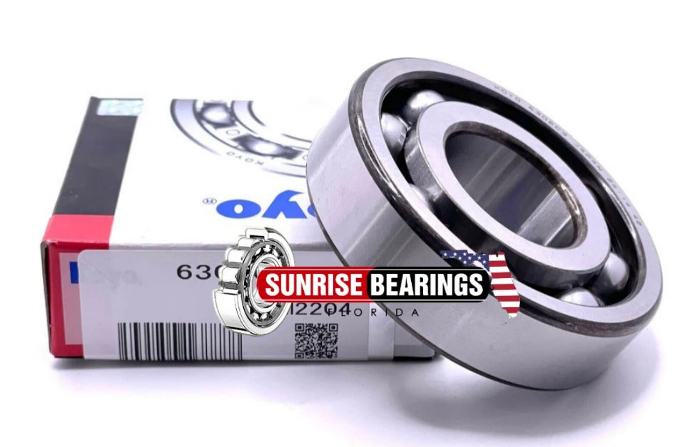 KOYO Japan 6306 C3Deep Groove Ball Bearing, OPEN Type, No Seals 30x72x19 mm