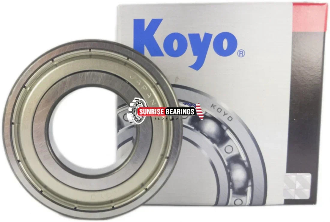 KOYO Japan 6222 ZZ C3 Deep Groove Ball Bearing, Metal Shielded 110x200x38 mm