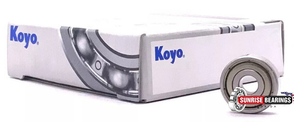 KOYO Japan 625 ZZ Deep Groove Ball Bearing, Rubber Sealed 5x16x5 mm