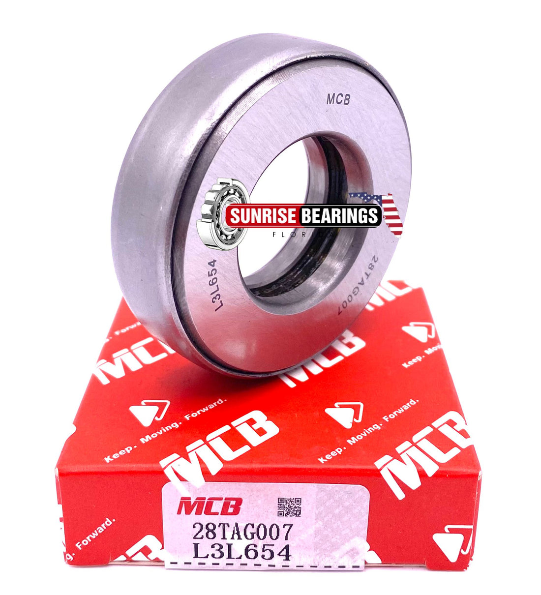 MCB 28TAG007 THRUST BEARING for CATERPILLAR A0000-14746 28x56x16 mm